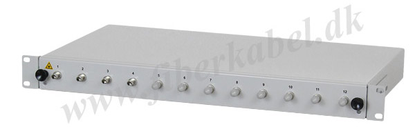 breakout-boks med 12 ST multimode-koblinger
