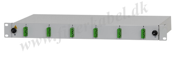 breakout-boks med 6 SC duplex OM5-koblinger