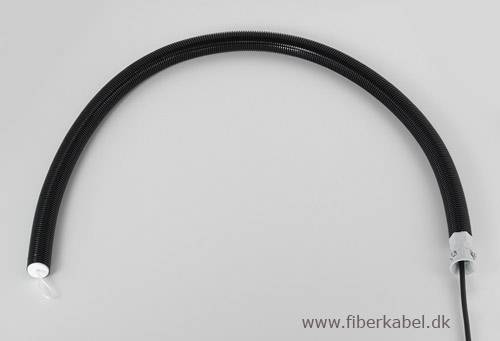 Trækhjælp til fiberoptiske kabler