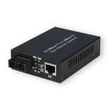 Gigabit Fiberoptisk Medieomformer 10/100/1000Base-T, Multimode, SC