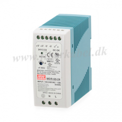 Skinne-strmforsyning PWR-60-24