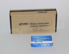 Fiberoptisk Medieomformer inklusive mini-GBIC LC singlemode